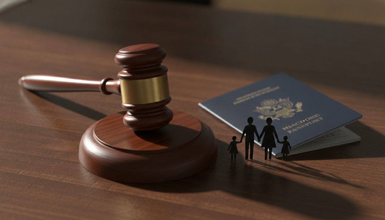 martelo judicial e documento de viagem internacional em caso de subtração parental de filho