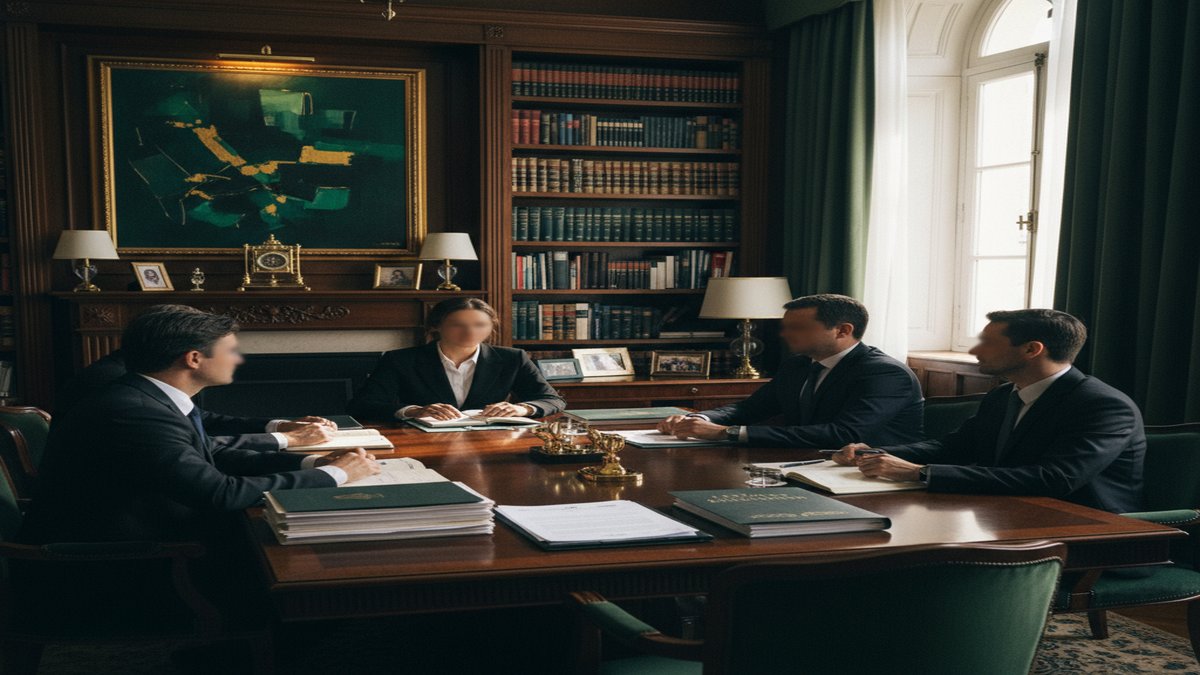 Advogado especialista em holding familiar em São Paulo analisando documentos de planejamento sucessório com família